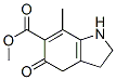 2,3,4,5-Tetrahydro-7-methyl-5-oxo-1h-indole-6-carboxylic acid methyl esterStructure,56783-99-4Structure 2,3,4,5-Tetrahydro-7-methyl-5-oxo-1h-indole-6-carboxylic acid methyl ester Structure,56783-99-4Structure