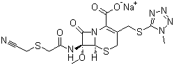 Cefmetazole sodiumStructure,56796-39-5Structure Cefmetazole sodium Structure,56796-39-5Structure