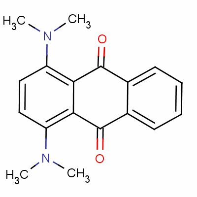 1,4-Bis(dimethylamino)anthraquinoneStructure,56799-32-7Structure 1,4-Bis(dimethylamino)anthraquinone Structure,56799-32-7Structure