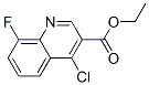Ethyl 4-chloro-8-fluoroquinoline-3-carboxylateStructure,56824-90-9Structure Ethyl 4-chloro-8-fluoroquinoline-3-carboxylate Structure,56824-90-9Structure