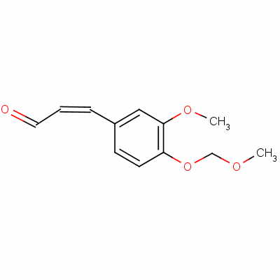 3’-Methoxy-4’-(methoxymethoxy)cinnamaldehydeStructure,56862-58-9Structure 3’-Methoxy-4’-(methoxymethoxy)cinnamaldehyde Structure,56862-58-9Structure