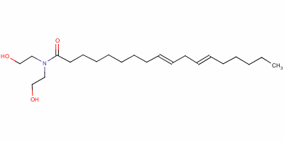 Linoleic acid diethanolamideStructure,56863-02-6Structure Linoleic acid diethanolamide Structure,56863-02-6Structure