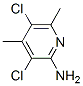 2-Amino-3,5-dichloro-4,6-dimethyl pyridineStructure,56960-80-6Structure 2-Amino-3,5-dichloro-4,6-dimethyl pyridine Structure,56960-80-6Structure