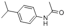 4-異丙基乙酰苯胺結(jié)構(gòu)式_5702-74-9結(jié)構(gòu)式