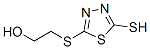 2-(5-Mercapto-1,3,4-thiadiazol-2-ylthio)-ethanolStructure,57037-59-9Structure 2-(5-Mercapto-1,3,4-thiadiazol-2-ylthio)-ethanol Structure,57037-59-9Structure