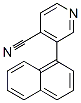 4-Pyridinecarbonitrile,3-(1-naphthalenyl)-Structure,570396-89-3Structure 4-Pyridinecarbonitrile,3-(1-naphthalenyl)- Structure,570396-89-3Structure