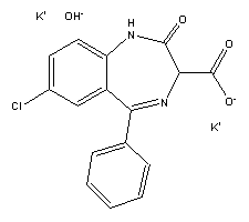 Clorazepate dipotassium saltStructure,57109-90-7Structure Clorazepate dipotassium salt Structure,57109-90-7Structure