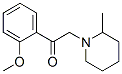 Ethanone,1-(2-methoxyphenyl)-2-(2-methyl-1-piperidinyl)-(9ci)Structure,571153-16-7Structure Ethanone,1-(2-methoxyphenyl)-2-(2-methyl-1-piperidinyl)-(9ci) Structure,571153-16-7Structure
