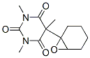 1,3,5-三甲基-5-[7-噁雙環(huán)[4.1.0]庚-1-基]嘧啶-2,4,6(1H,3H,5H)-三酮結(jié)構式_57304-98-0結(jié)構式