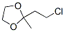 1,3-Dioxolane,2-(2-chloroethyl)-2-methyl-Structure,57398-28-4Structure 1,3-Dioxolane,2-(2-chloroethyl)-2-methyl- Structure,57398-28-4Structure