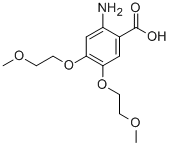 2-Amino-4,5-bis-(2-methoxy-ethoxy)-benzoic acidStructure,574738-66-2Structure 2-Amino-4,5-bis-(2-methoxy-ethoxy)-benzoic acid Structure,574738-66-2Structure