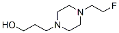 1-Piperazinepropanol ,4-(2-fluoroethyl)-(9ci)Structure,574745-95-2Structure 1-Piperazinepropanol ,4-(2-fluoroethyl)-(9ci) Structure,574745-95-2Structure