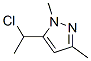 1H-pyrazole,5-(1-chloroethyl)-1,3-dimethyl-Structure,57527-85-2Structure 1H-pyrazole,5-(1-chloroethyl)-1,3-dimethyl- Structure,57527-85-2Structure