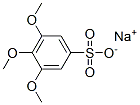3,4,5-Trimethoxybenzenesulfonic acid sodium saltStructure,57665-63-1Structure 3,4,5-Trimethoxybenzenesulfonic acid sodium salt Structure,57665-63-1Structure