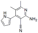 3-Pyridinecarbonitrile,2-amino-5,6-dimethyl-4-(1h-pyrrol-2-yl)-(9ci)Structure,577989-69-6Structure 3-Pyridinecarbonitrile,2-amino-5,6-dimethyl-4-(1h-pyrrol-2-yl)-(9ci) Structure,577989-69-6Structure