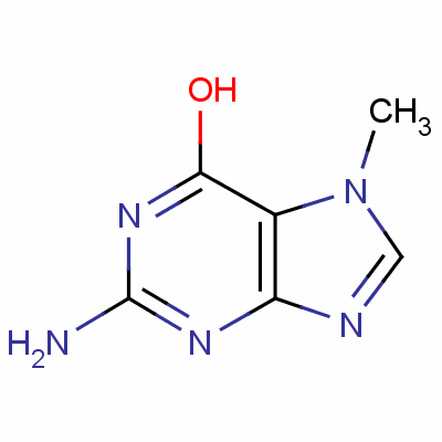 2-Amino-7-methyl-1h-purin-6(7h)-oneStructure,578-76-7Structure 2-Amino-7-methyl-1h-purin-6(7h)-one Structure,578-76-7Structure