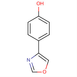4-(噁唑-4-基)苯酚結(jié)構(gòu)式_57801-65-7結(jié)構(gòu)式