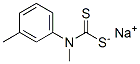 N-methyl-n-(m-tolyl)dithiocarbamic acid sodium saltStructure,57802-70-7Structure N-methyl-n-(m-tolyl)dithiocarbamic acid sodium salt Structure,57802-70-7Structure