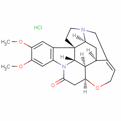 Brucine hydrochlorideStructure,5786-96-9Structure Brucine hydrochloride Structure,5786-96-9Structure