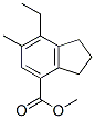 1H-indene-4-carboxylicacid,7-ethyl-2,3-dihydro-6-methyl-,methylester(9ci) Structure,578721-07-0Structure