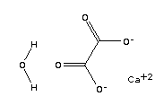 Calcium oxalate monohydrateStructure,5794-28-5Structure Calcium oxalate monohydrate Structure,5794-28-5Structure