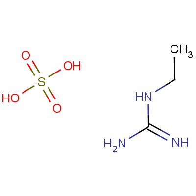 Ethylguanidinium sulphateStructure,57989-90-9Structure Ethylguanidinium sulphate Structure,57989-90-9Structure