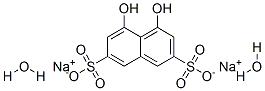 4,5-Dihydroxynaphthalene-2,7-disulfonic acid, disodium salt dihydrate Structure,5808-22-0Structure