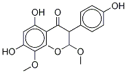 1-(2,4-Dihydroxy-5-methoxyphenyl)-2-(4-hydroxyphenyl)-3,3-dimethoxy-1-propanoneStructure,58115-20-1Structure 1-(2,4-Dihydroxy-5-methoxyphenyl)-2-(4-hydroxyphenyl)-3,3-dimethoxy-1-propanone Structure,58115-20-1Structure