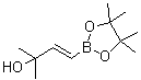 (E)-2-甲基-4-(4,4,5,5-四甲基-1,3,2-二噁硼烷-2-基)3-丁烯-2-醇結構式_581802-26-8結構式