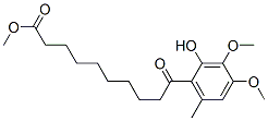 9-(2-Hydroxy-3,4-dimethoxy-6-methylbenzoyl)nonanoic acid methyl esterStructure,58185-88-9Structure 9-(2-Hydroxy-3,4-dimethoxy-6-methylbenzoyl)nonanoic acid methyl ester Structure,58185-88-9Structure