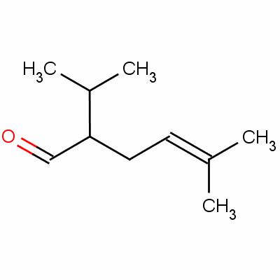2-Isopropyl-5-methylhex-4-enalStructure,58191-81-4Structure 2-Isopropyl-5-methylhex-4-enal Structure,58191-81-4Structure