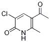 5-Acetyl-3-chloro-6-methyl-2(1h)-pyridinoneStructure,58405-00-8Structure 5-Acetyl-3-chloro-6-methyl-2(1h)-pyridinone Structure,58405-00-8Structure