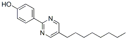 4-(5-辛基-2-嘧啶)苯酚結(jié)構(gòu)式_58415-63-7結(jié)構(gòu)式