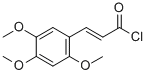 3-(2,4,5-Trimethoxyphenyl)-2-propenoylchlorideStructure,58420-55-6Structure 3-(2,4,5-Trimethoxyphenyl)-2-propenoylchloride Structure,58420-55-6Structure