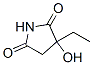 3-Ethyl-3-hydroxy-2,5-pyrrolidinedioneStructure,58467-28-0Structure 3-Ethyl-3-hydroxy-2,5-pyrrolidinedione Structure,58467-28-0Structure
