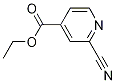 Ethyl 2-cyanoisonicotinateStructure,58481-14-4Structure Ethyl 2-cyanoisonicotinate Structure,58481-14-4Structure