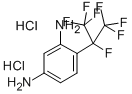 1,3-Diamino-4-(heptafluoroisopropyl)benzene dihydrochlorideStructure,58524-63-3Structure 1,3-Diamino-4-(heptafluoroisopropyl)benzene dihydrochloride Structure,58524-63-3Structure