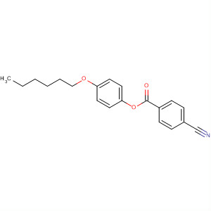 4-Cyanobenzoic acid 4-(hexyloxy)phenyl esterStructure,58546-88-6Structure 4-Cyanobenzoic acid 4-(hexyloxy)phenyl ester Structure,58546-88-6Structure