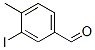 Benzaldehyde, 3-iodo-4-methyl-Structure,58586-55-3Structure Benzaldehyde, 3-iodo-4-methyl- Structure,58586-55-3Structure