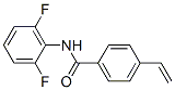 Benzamide,n-(2,6-difluorophenyl)-4-ethenyl-(9ci)Structure,586394-98-1Structure Benzamide,n-(2,6-difluorophenyl)-4-ethenyl-(9ci) Structure,586394-98-1Structure