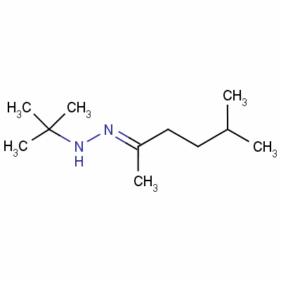 5-Methylhexan-2-one tert-butylhydrazoneStructure,58654-36-7Structure 5-Methylhexan-2-one tert-butylhydrazone Structure,58654-36-7Structure