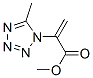1H-tetrazole-1-aceticacid,5-methyl-alpha-methylene-,methylester(9ci)Structure,586966-00-9Structure 1H-tetrazole-1-aceticacid,5-methyl-alpha-methylene-,methylester(9ci) Structure,586966-00-9Structure