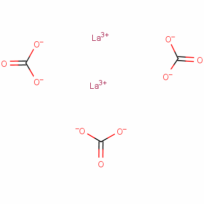 Lanthanum carbonate Structure,587-26-8Structure