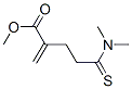 Pentanoic acid,5-(dimethylamino)-2-methylene-5-thioxo-,methyl esterStructure,58702-97-9Structure Pentanoic acid,5-(dimethylamino)-2-methylene-5-thioxo-,methyl ester Structure,58702-97-9Structure