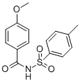 N-(4-methoxy-benzoyl)-4-methyl-benzenesulfonamide Structure,58734-14-8Structure
