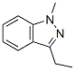 1H-indazole, 3-ethyl-1-methyl- Structure,58734-65-9Structure