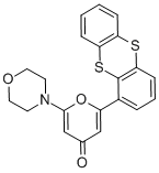 2-Morpholin-4-yl-6-thianthren-1-ylpyran-4-oneStructure,587871-26-9Structure 2-Morpholin-4-yl-6-thianthren-1-ylpyran-4-one Structure,587871-26-9Structure