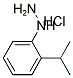 2-Isopropylphenylhydrazine hydrochlorideStructure,58928-82-8Structure 2-Isopropylphenylhydrazine hydrochloride Structure,58928-82-8Structure