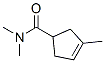3-Cyclopentene-1-carboxamide,n,n,3-trimethyl-Structure,58944-15-3Structure 3-Cyclopentene-1-carboxamide,n,n,3-trimethyl- Structure,58944-15-3Structure