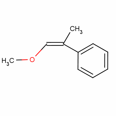 (Z)-beta-methoxy-alpha-methylstyreneStructure,58966-08-8Structure (Z)-beta-methoxy-alpha-methylstyrene Structure,58966-08-8Structure